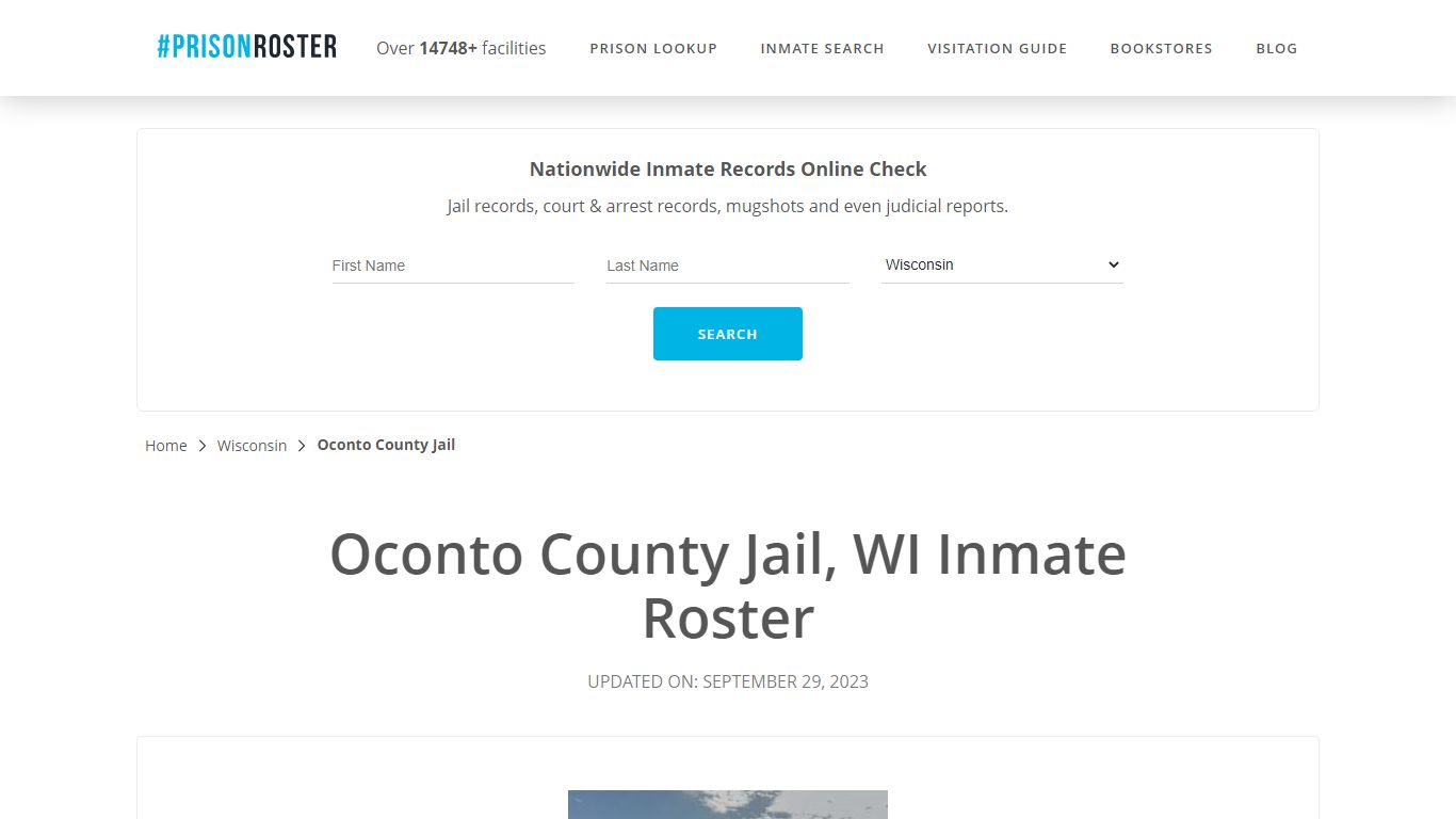 Oconto County Jail, WI Inmate Roster - Prisonroster